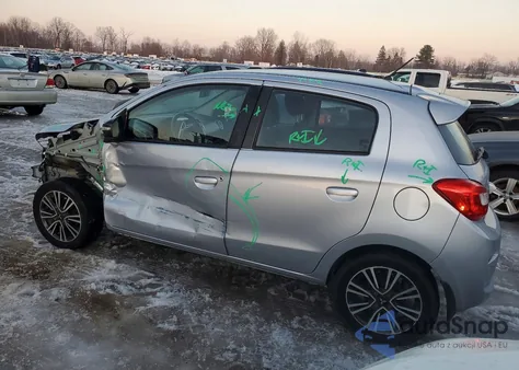 2019 Mitsubishi Mirage Le z USA, uszkodzony, nr VIN ML32A5HJ8KH007852